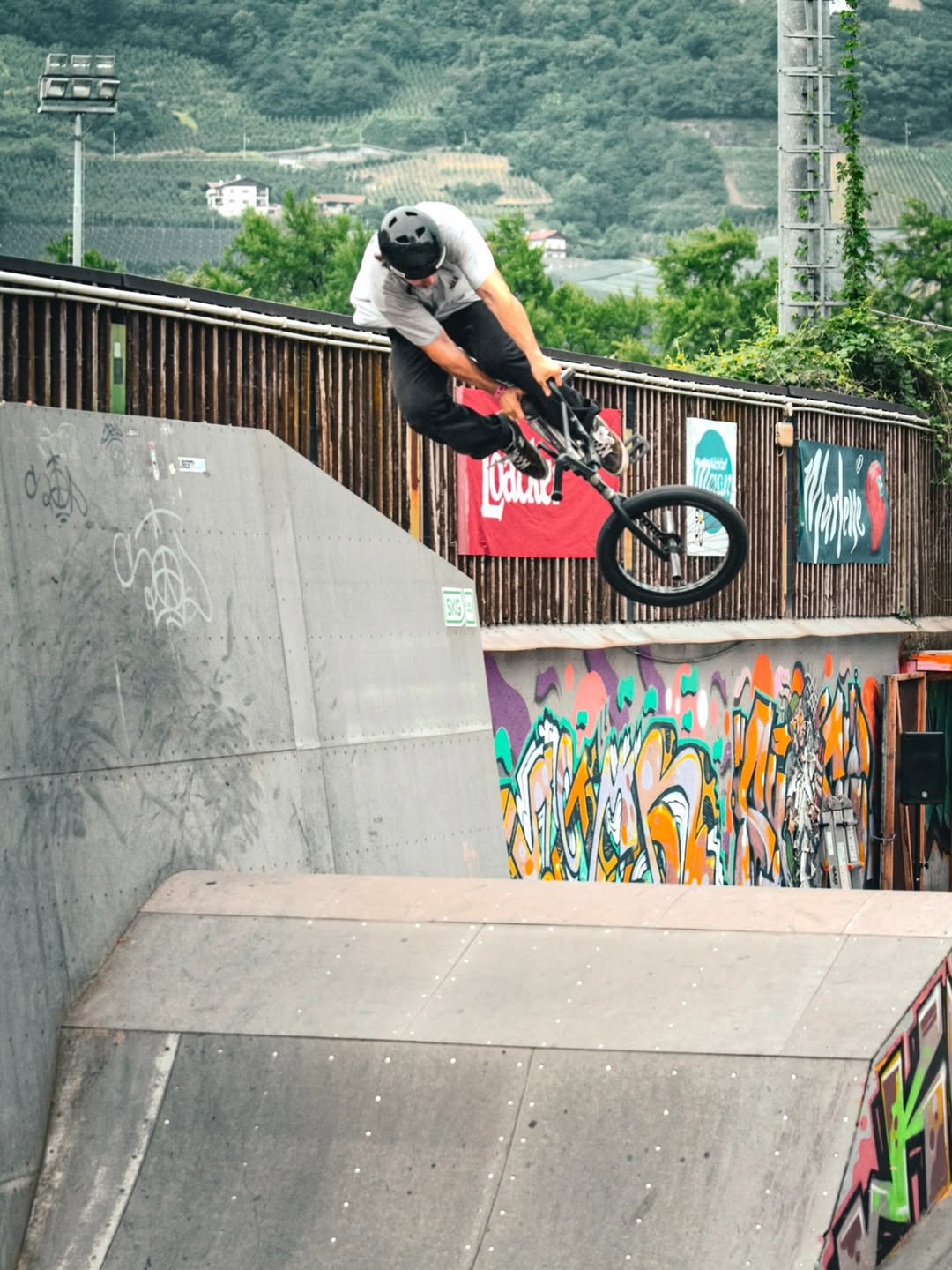 Christian Ceresato BMX 360 tobogan Merano